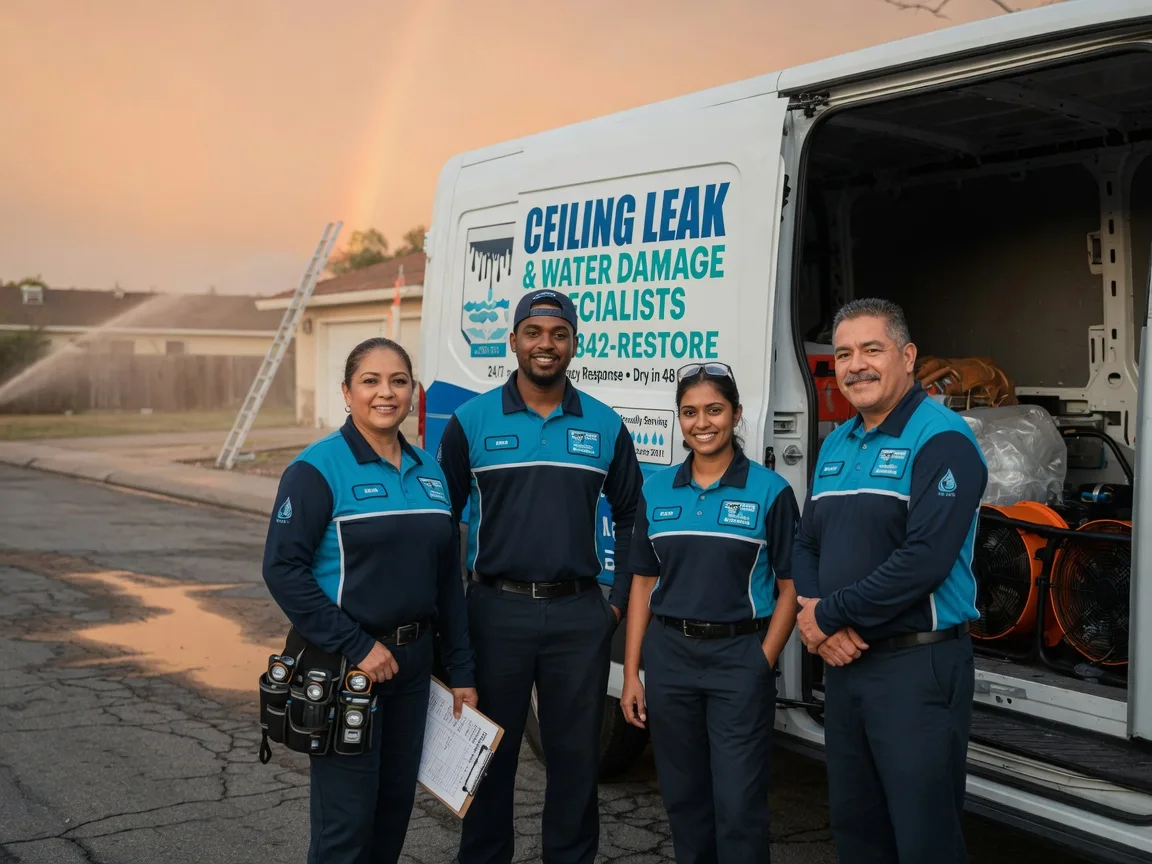 Ceiling Leak Cleanup company in Skiatook, OK
